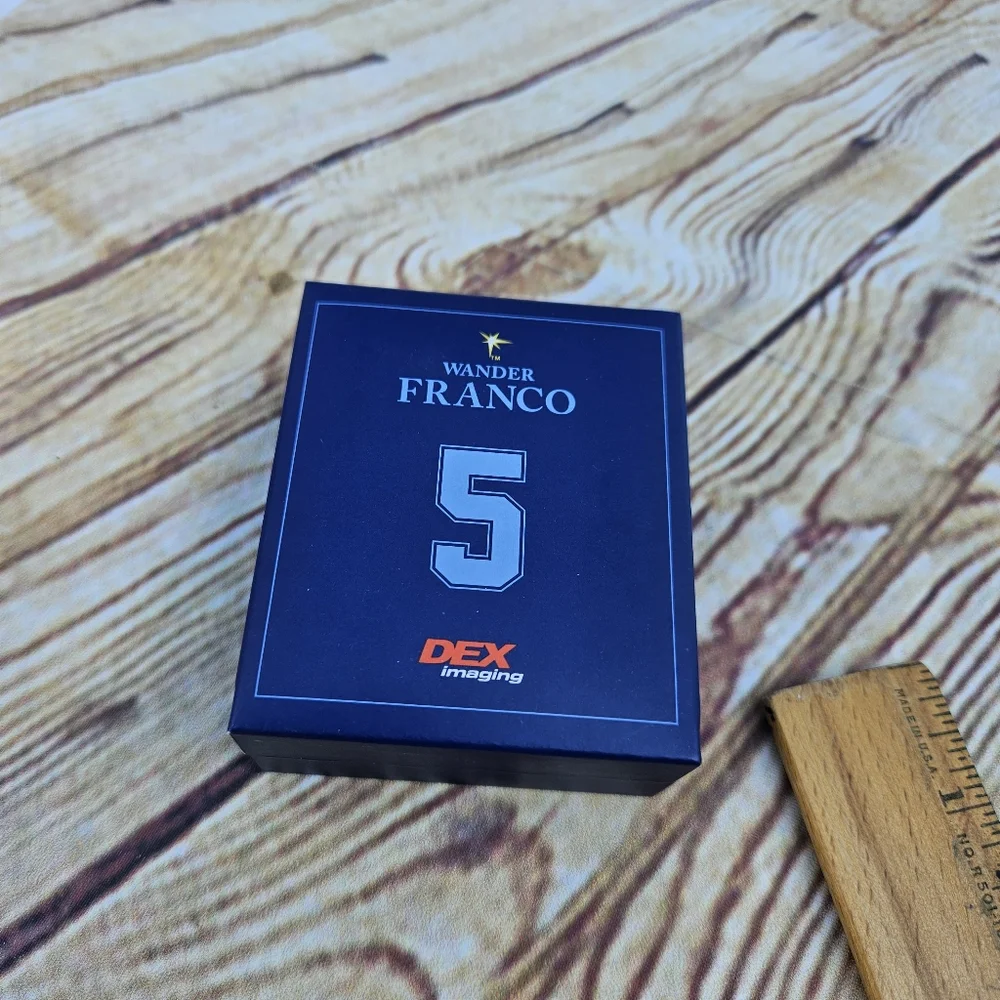 Tampa Bay Rays Wander Franco #5 Necklace/Chain New in Original Gift Box 5/27 SGA